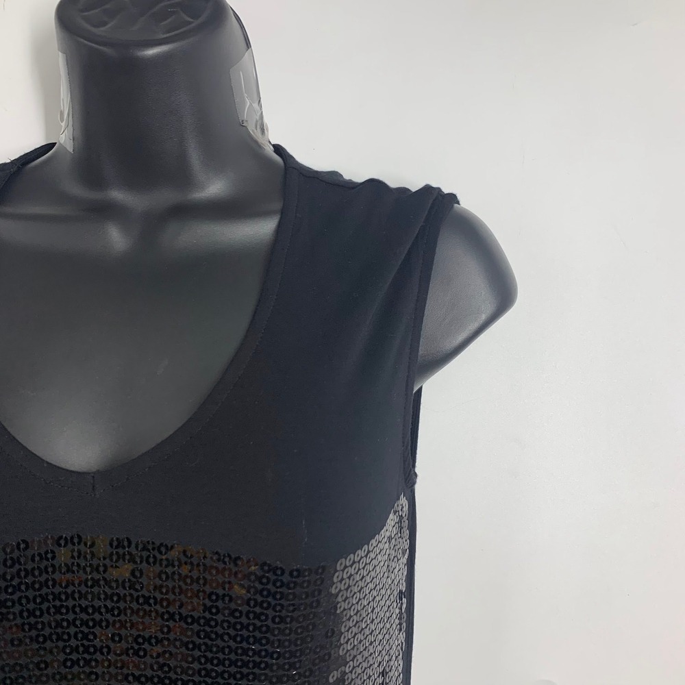 Tommy Bahama Sequin Striped Sleeveless V-Neck Maxi Dress Evening Gown Women SZ S - Picture 7 of 16